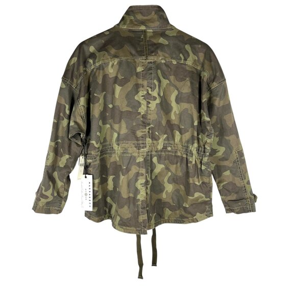 NWT Anthropologie Marrakech Women's Camo Anorak Utility Jacket Size M - Picture 9 of 11